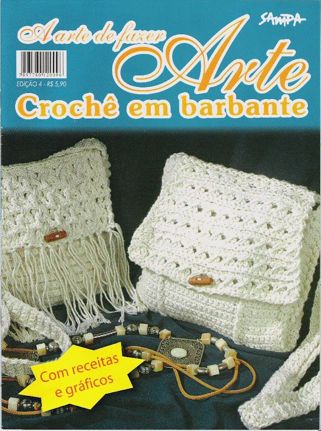 Arte De Fazer Arte Crochê Em Barbante Edição 4