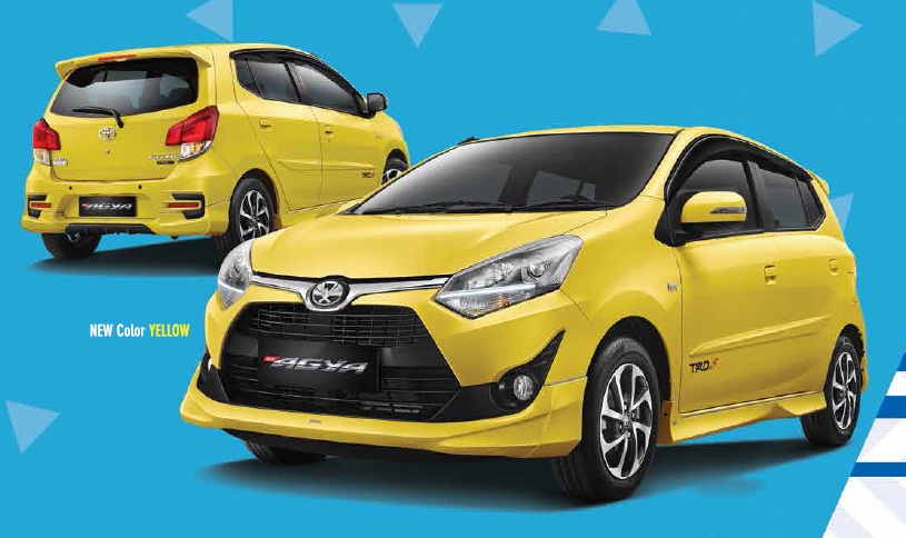 Harga Kredit Mobil Toyota Agya 2020 Brosur Promo Angsuran Dp Murah