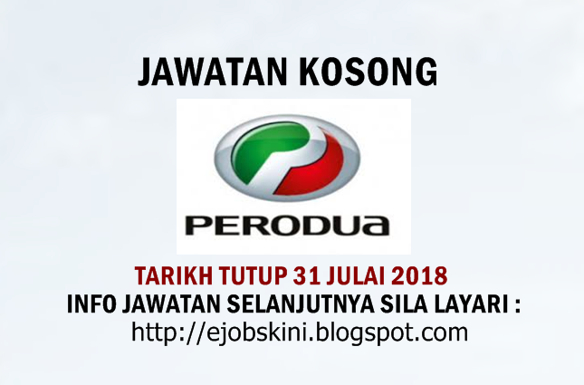 Jawatan Kosong