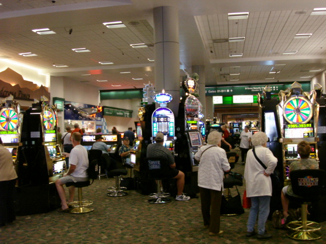 Gambling Fever Madness Slot Machines at the Reno Airport