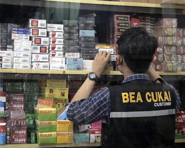 Penindakan Terhadap BKC, Utamanya rokok Ilegal, Sejalan Dengan Operasi Gempur Rokok Ilegal yang dilakukan Oleh Bea Cukai Batam.