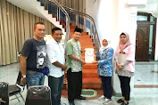 Tim Kerja Pemenangan Arinal-Nunik Sambut Kedatangan KPU Lampung