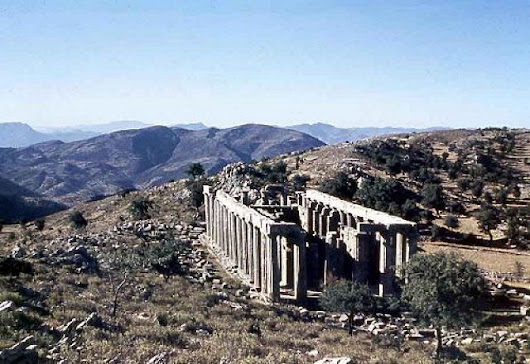 Temple of Apollo Epicurius Kuil Yunani