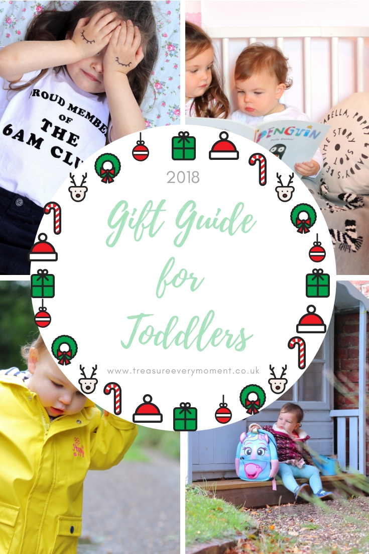 CHRISTMAS GIFT GUIDE: For Toddlers 2018