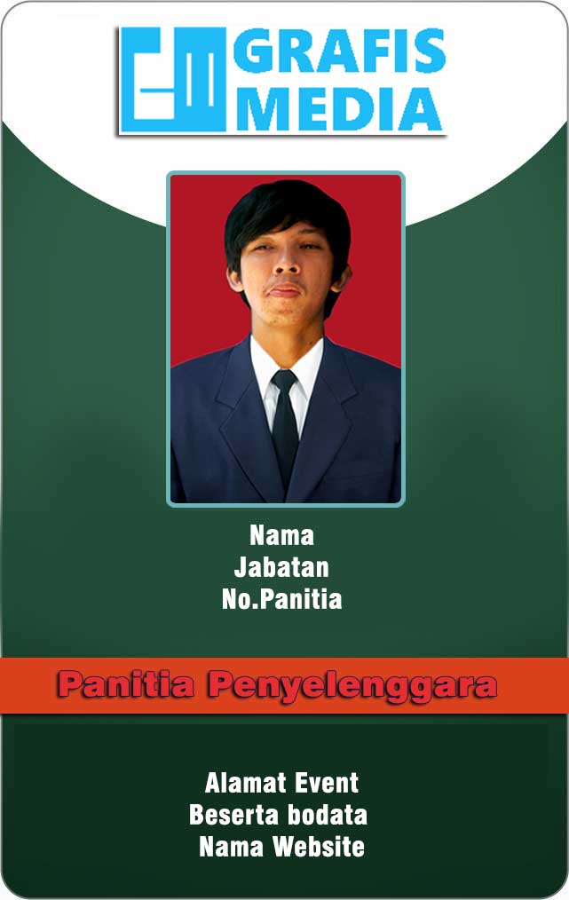 Contoh ID Card Panitia - GRAFIS - MEDIA