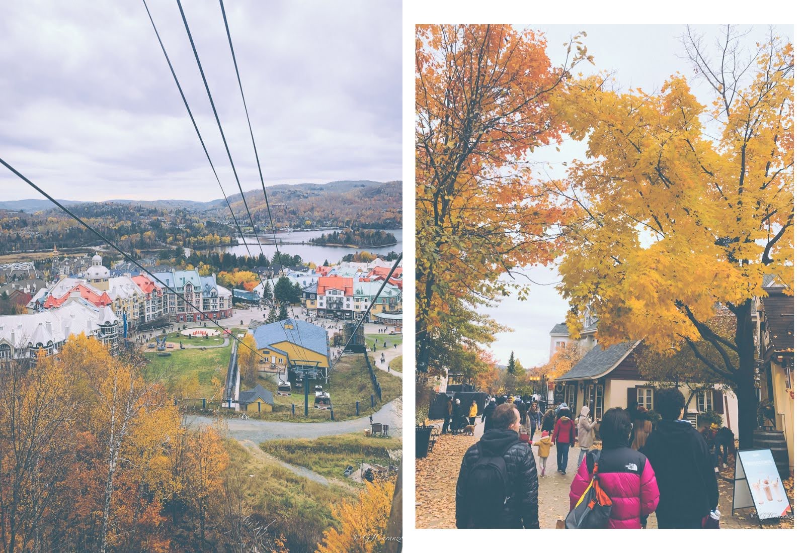 Mont Tremblant, Quebec, Canada in Fall | Travel Photo Diary | Things to Do in Fall in Quebec, Canada from Ottawa, Ontario | Road Trip Fall Ideas