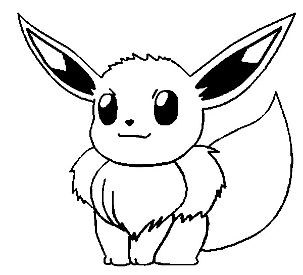 coloring pages pokemon. Pokemon quot; Eeve quot; Color