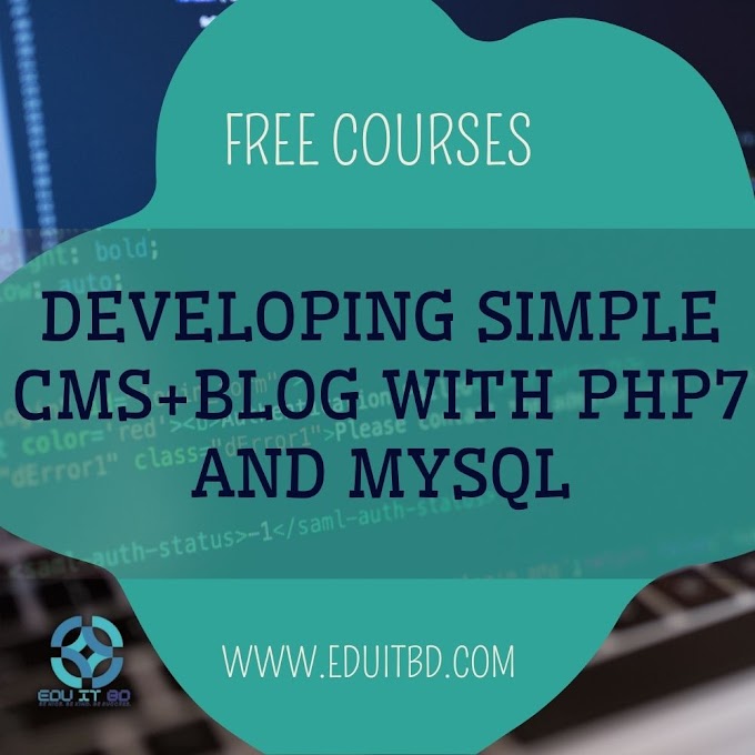 Developing simple CMS+Blog with PHP7 and MySQL