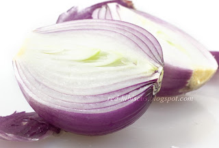 Onion cut in Half