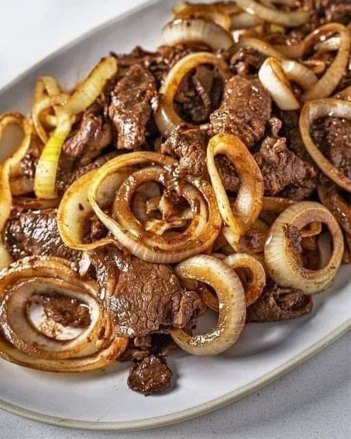 Beef liver & onions