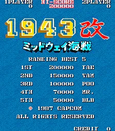 Jogue gratis 1943 Kai para Arcade online