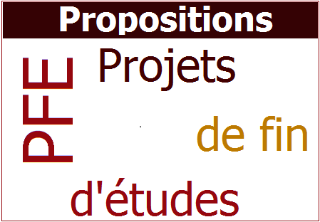 Propositions PFE licence 2018-2019