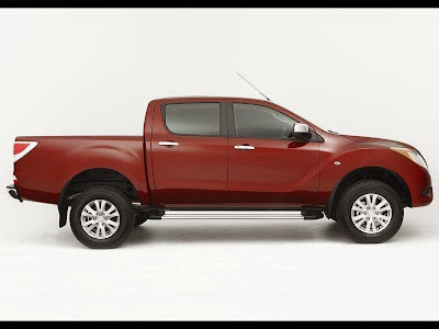  Mazda BT-50 model year 2012 From the inside 