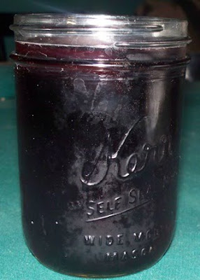 cheap wine in a mason jar