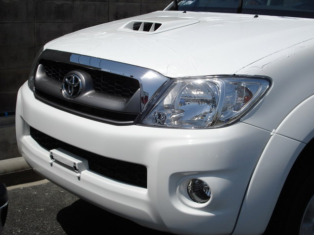 toyota Hilux Vigo 2011 2010 Double Cab available in white color colour