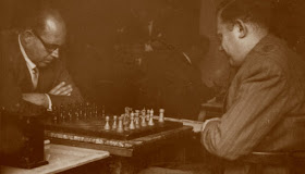 Partida de ajedrez Ribera-García Orús, Campeonato de España individual Zaragoza-1957
