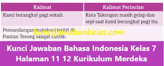 Kunci-Jawaban-Bahasa-Indonesia-Kelas-7-Halaman-11-12-Kurikulum-Merdeka