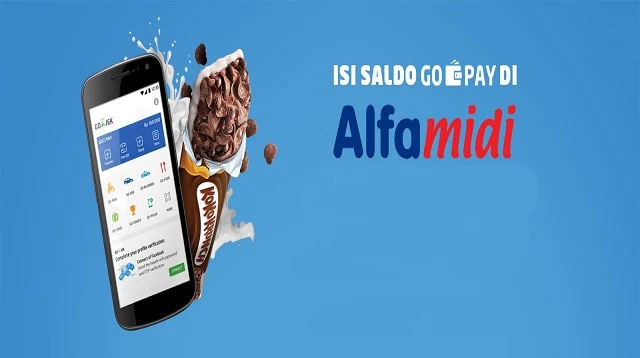 Cara Top Up Gopay di Alfamart