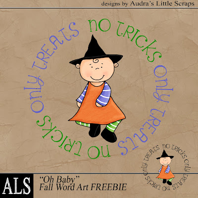 http://audraslittlescraps.blogspot.com/2009/11/oh-baby-fall-word-art-freebie-2-of-3.html