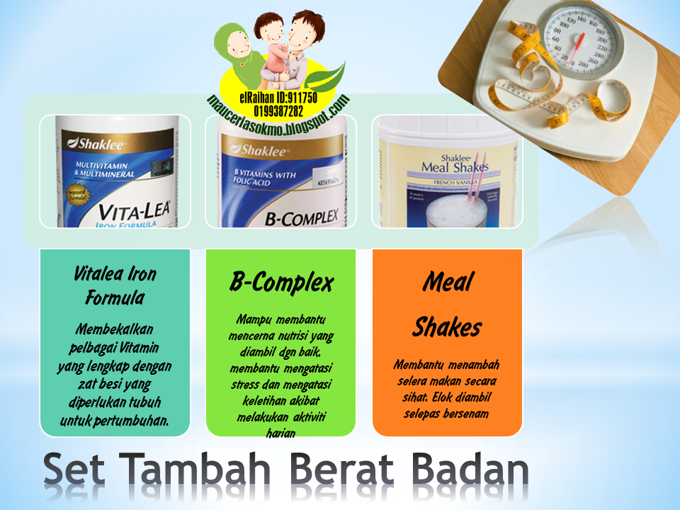 cara tambah berat badan