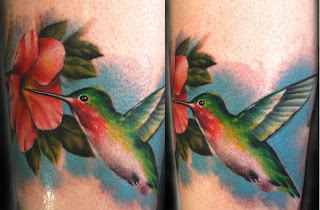 hummingbird tattoos, tattoos