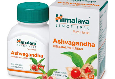Himalaya Ashwagandha Pure Herbs General Wellness Tablets - 60 Count (immunity booster)