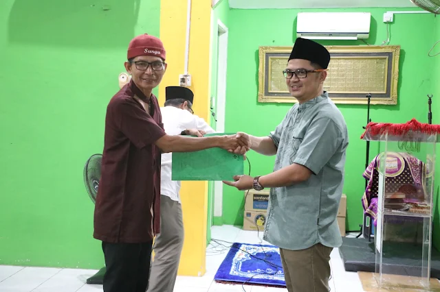 BKDI BP Batam Serahkan Bantuan ke Masjid At-Taqwa Rusunawa Sekupang