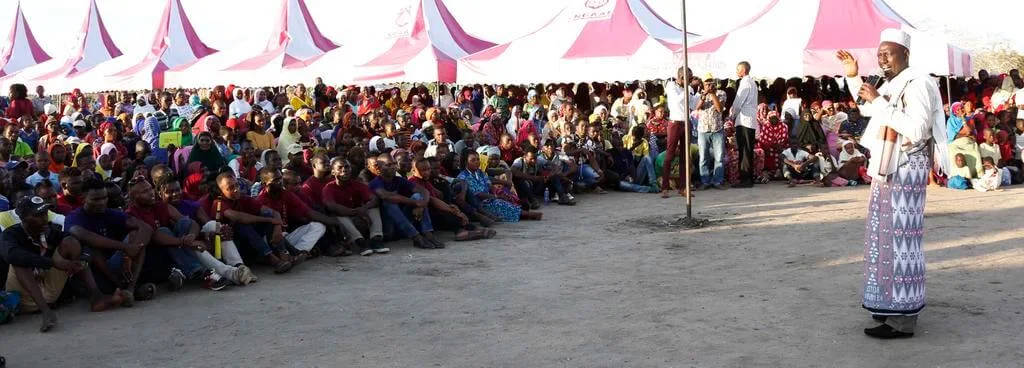 Deputy President William Ruto in Tana River county. PHOTO | ORIGINAL