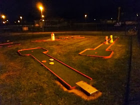 The Crazy Golf course in Burton upon Trent