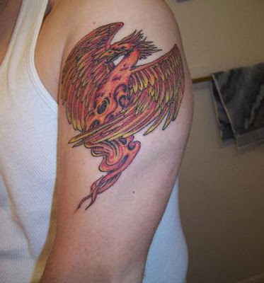 David Beckham Tatoo Picture - : he phoenix bird tattoo pictures a wounded