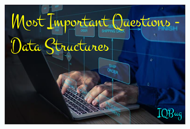 Most important Data Structures and Algorithms Questions