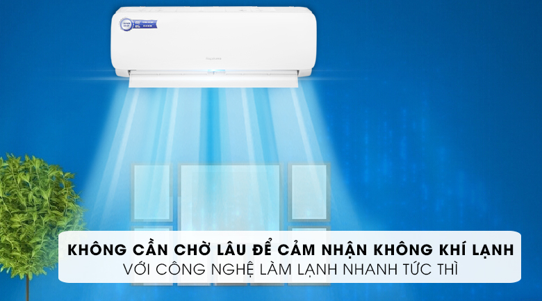 Máy lạnh Nagakawa 1HP NS-C09R2M09 - Làm lạnh nhanh