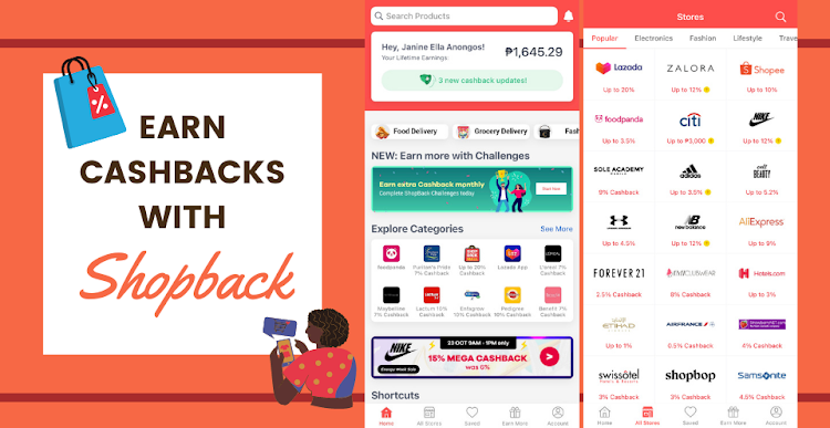 Earn cashbacks from your online shopping sprees with Shopback