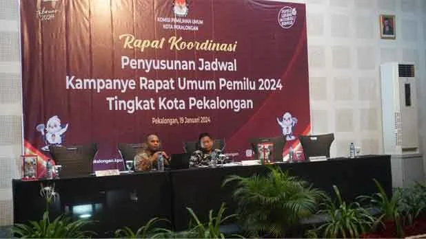 KPU Kota Pekalongan Rancang dan Tetapkan Jadwal Kampanye untuk Pemilu 2024