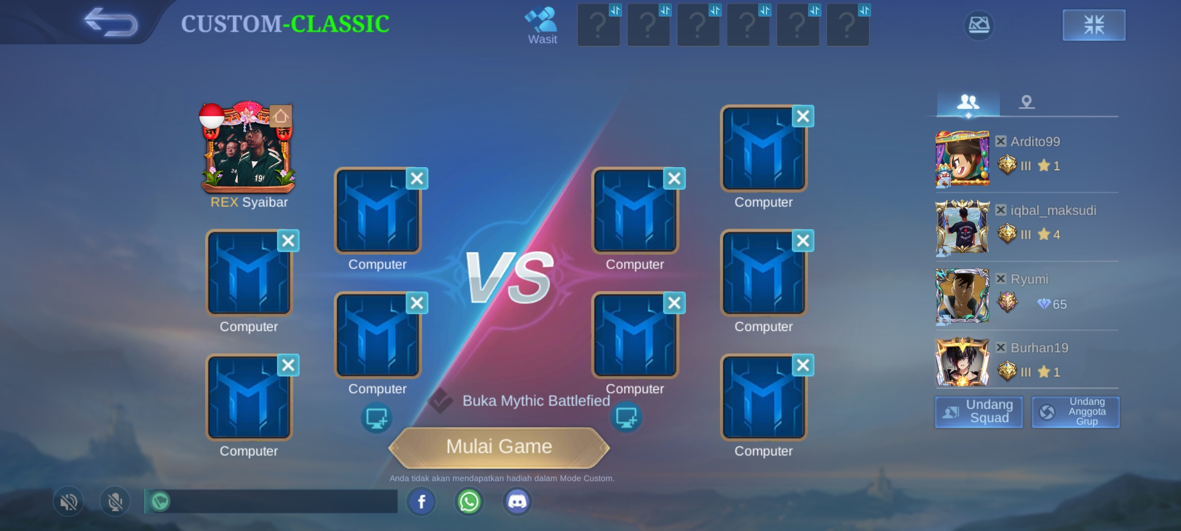 Cara Main Mobile Legend Secara Offline Mode