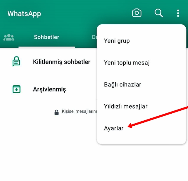 WhatsApp Yabancı Numaralardan Gelen Aramaları Engelleme - 3