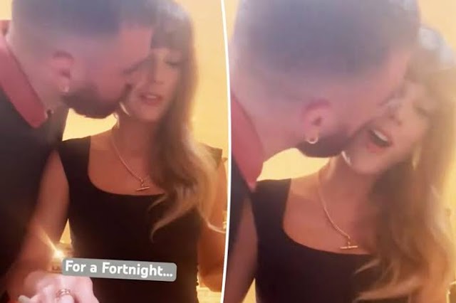 Taylor Swift Shares Intimate Home Video Featuring Travis Kelce's Kiss to Celebrate 'Fortnight' Release