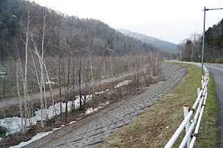 朝里峠 旧道