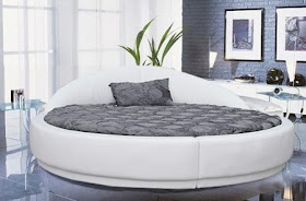 diseño de cama redonda