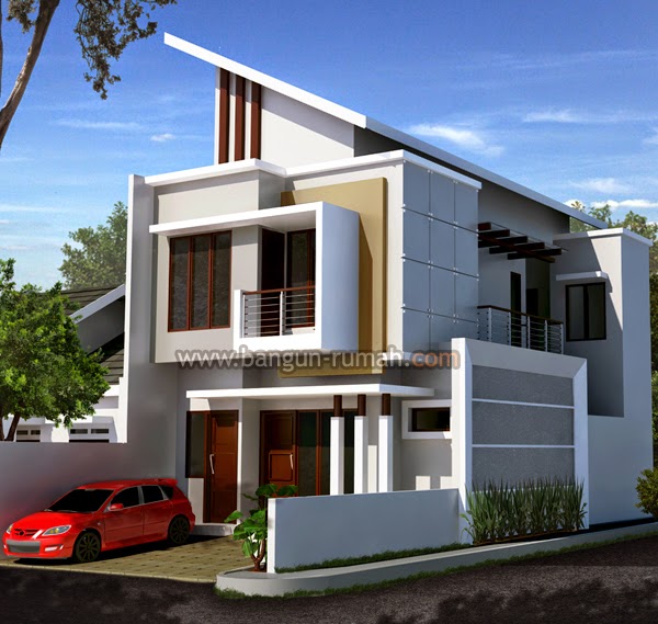   Desain Rumah Minimalis 2 Lantai Luas Tanah 60M2