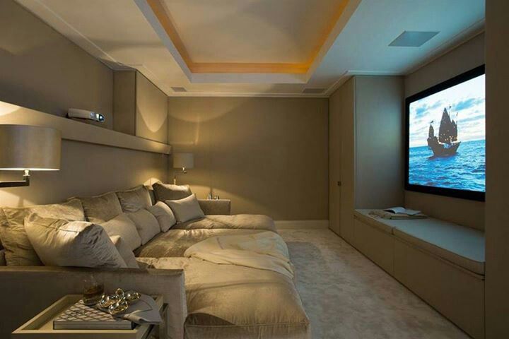 16 Simple, Elegant and Affordable Home Cinema Room Ideas ...