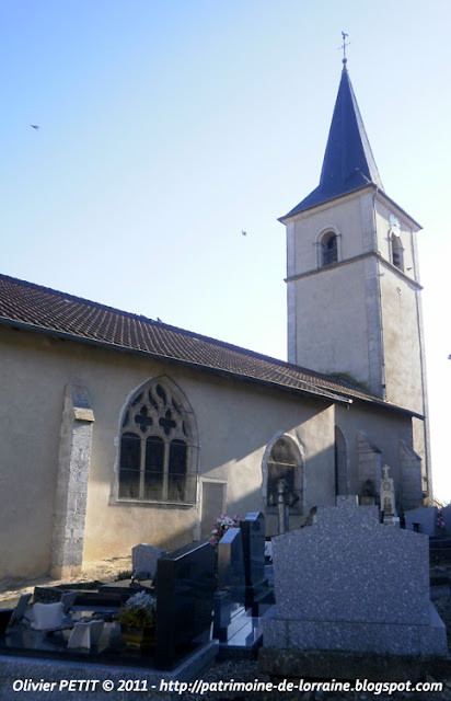 HOUDREVILLE (54) - L'église paroissiale Saint-Epvre 