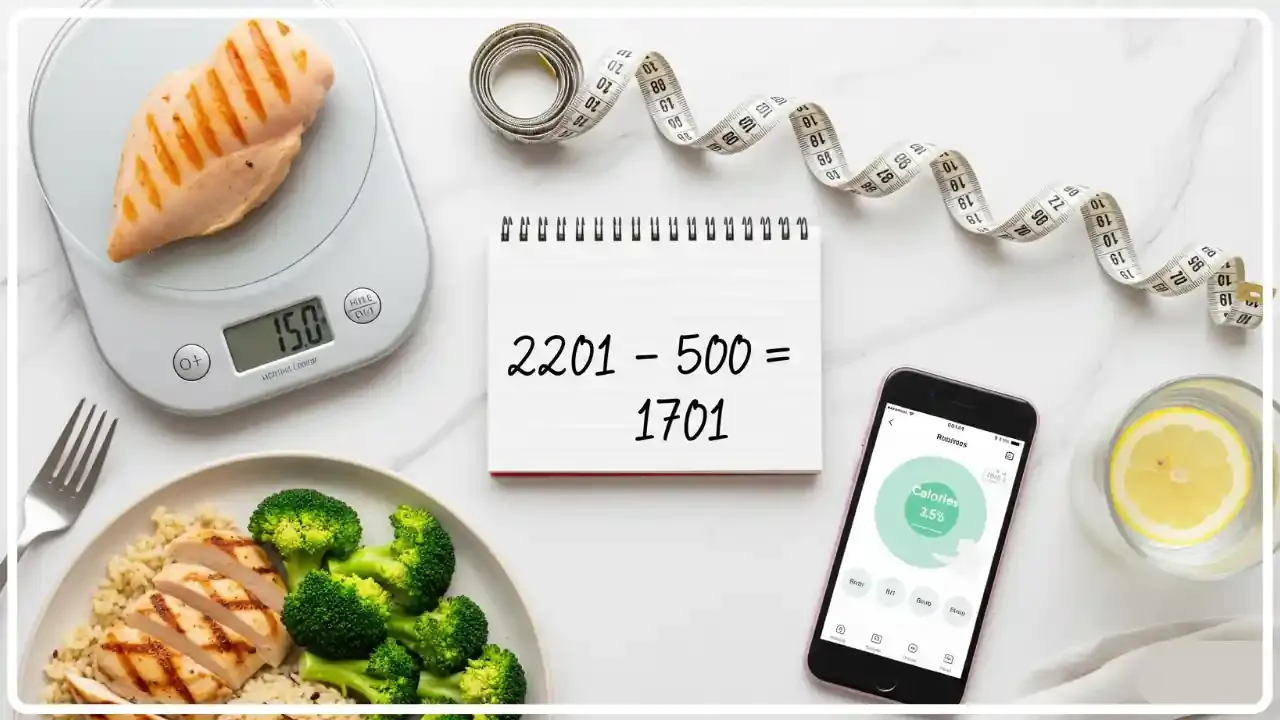 طريقة حساب السعرات الحرارية لإنقاص الوزن خطوة بخطوة (مع أمثلة)