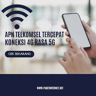 Cara setting APN telkomsel 4G tercepat