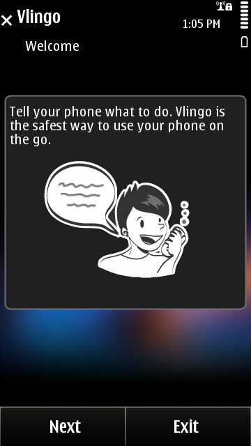 Vlingo Screen shot1