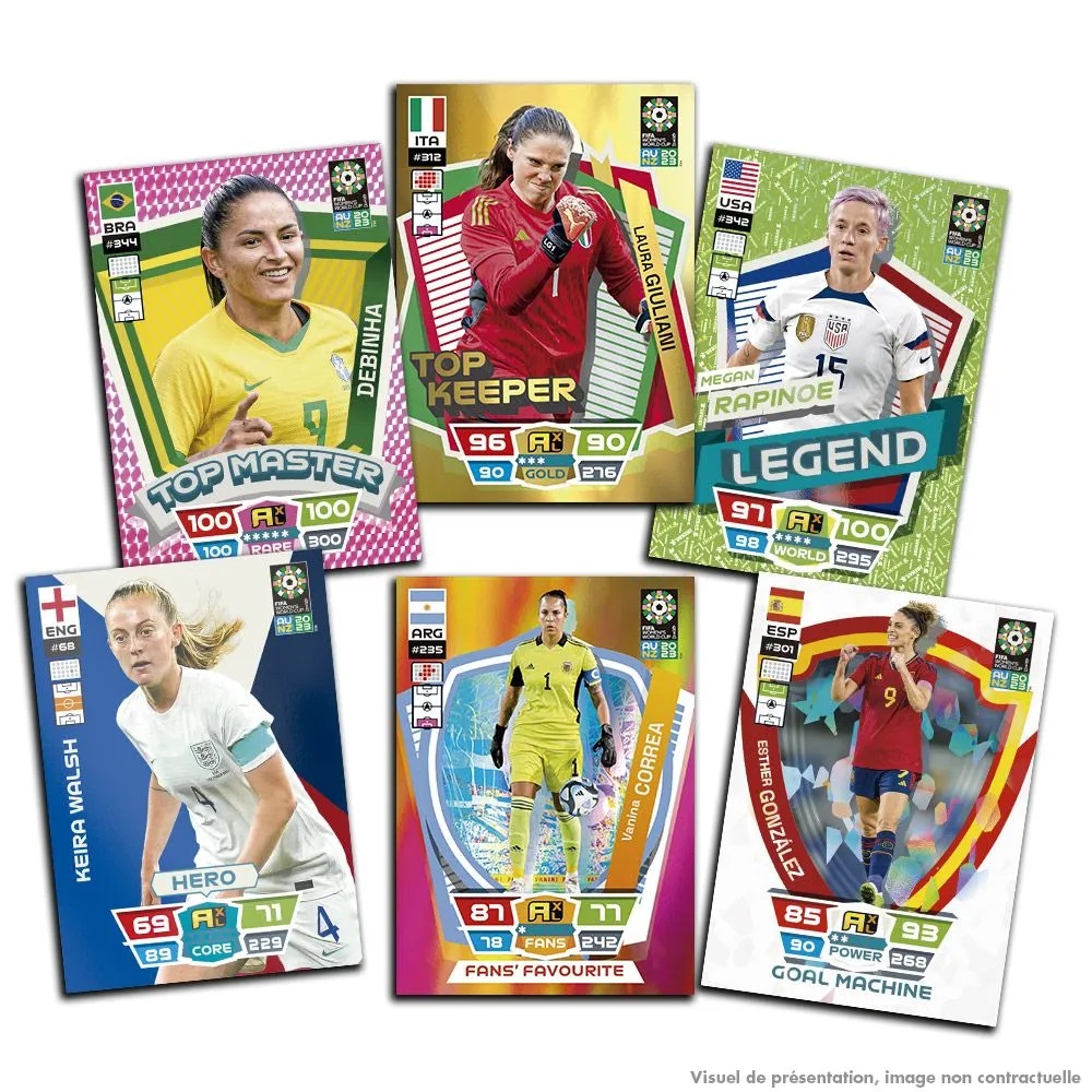 Colección cartas Adrenalyn FIFA Women's World Cup AU NZ 2023 Mundial