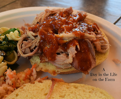 Pulled Pork Sandwich with BBQ Sauce