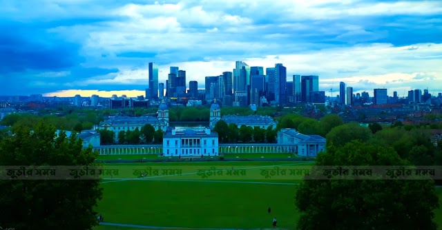 The best view of London from Greenwich park