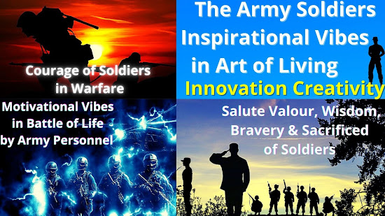 The Army Soldiers Inspirational Vibes in Art of Living