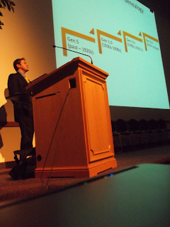 Josh Taylor spoke at the 2011 BYU Family History Conference